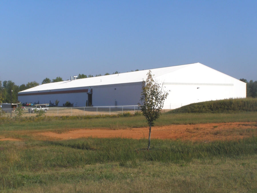 Manufacturing factory near Charlotte, North Carolina